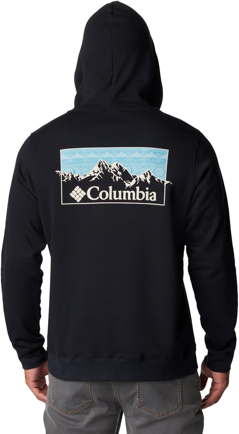 image:imageColumbia Trek Hoodie Hoodie fr HerrenSchwarz Karierte Range Grafik