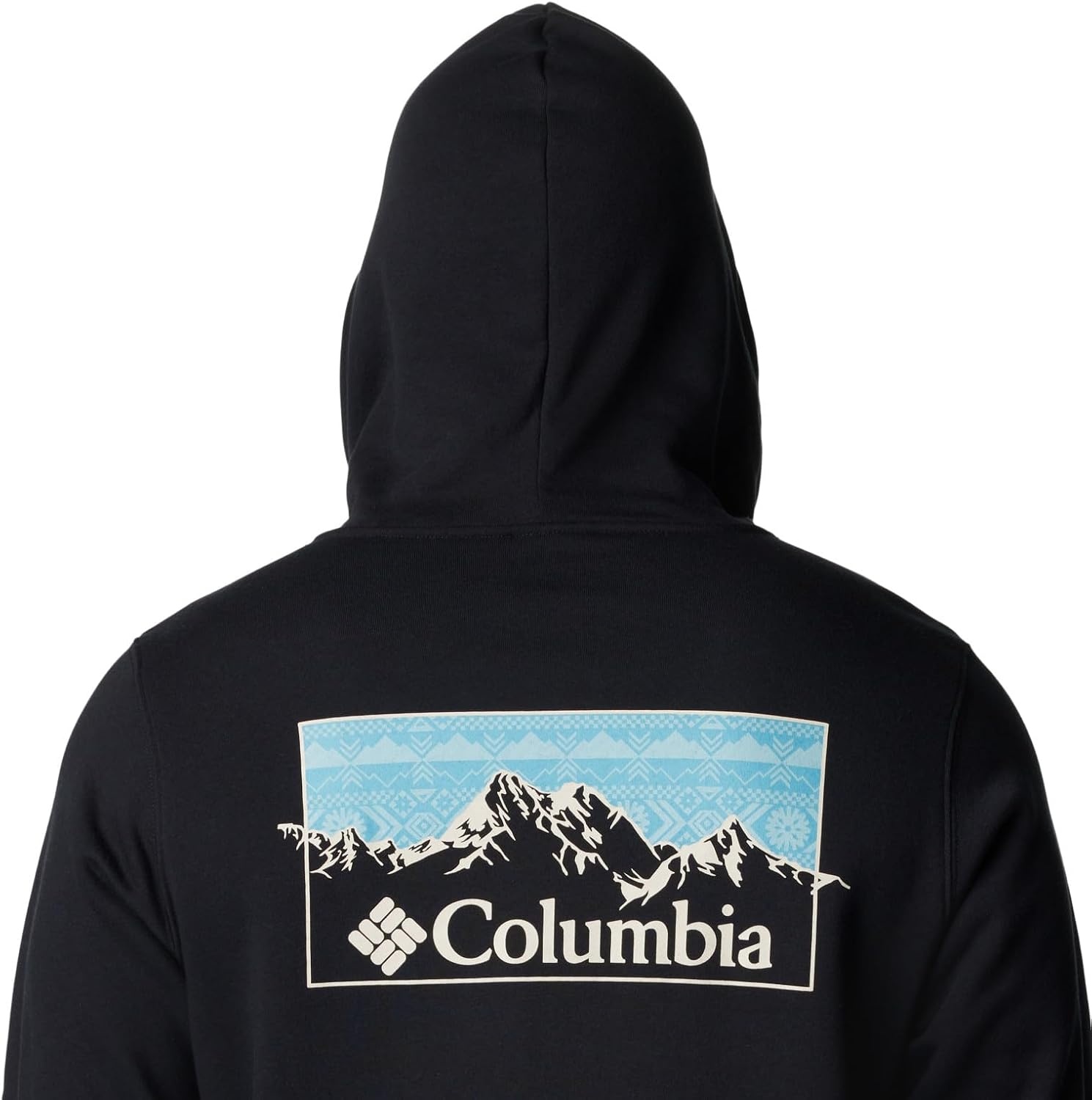 image:imageColumbia Trek Hoodie Hoodie fr HerrenSchwarz Karierte Range Grafik