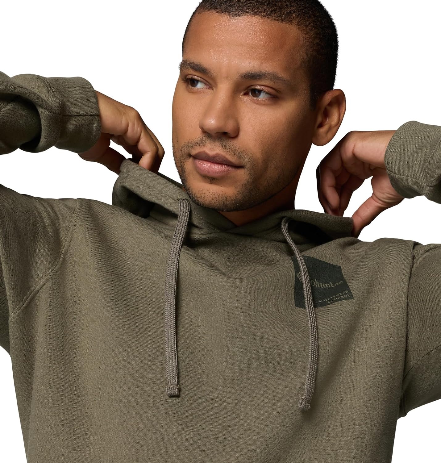 image:imageColumbia Trek Hoodie Hoodie fr HerrenStone GreenBoxy Brand