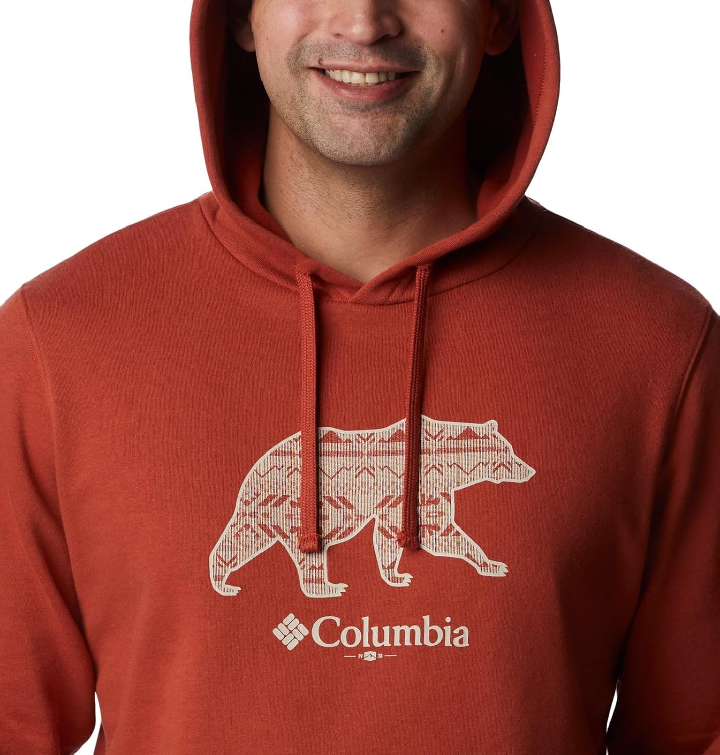 image:imageColumbia Trek Hoodie Hoodie fr HerrenWarp Red Bearly Checkered Peaks Graphic