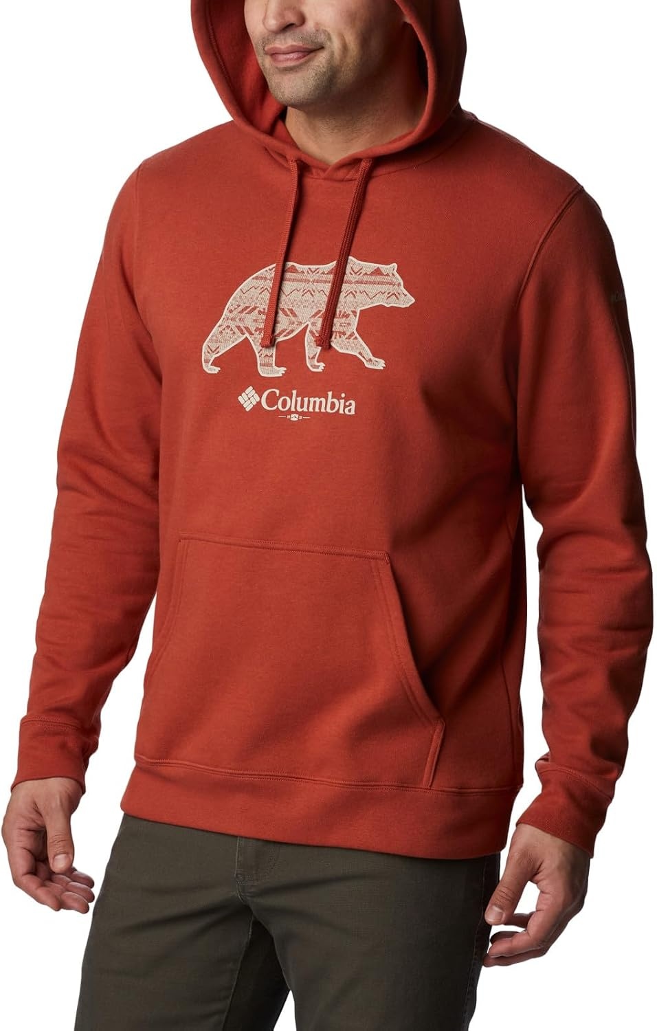 image:imageColumbia Trek Hoodie Hoodie fr HerrenWarp Red Bearly Checkered Peaks Graphic