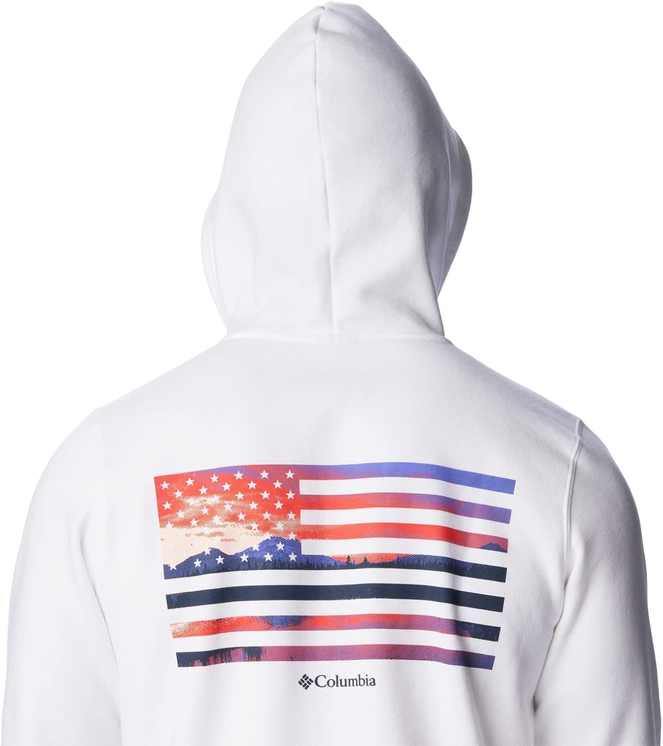 image:imageColumbia Trek Hoodie Hoodie fr HerrenWeiPatriotische Shorelinegrafik