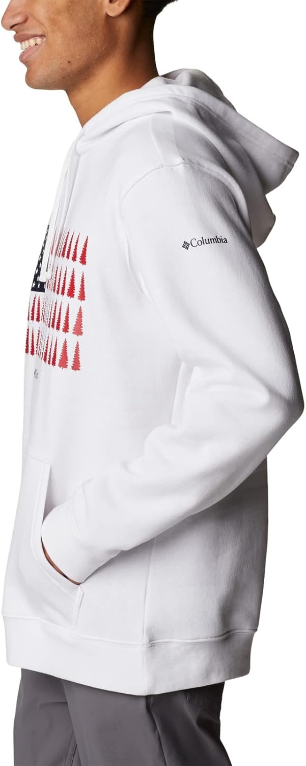 image:imageColumbia Trek Hoodie Hoodie fr HerrenWeie mit Baumstreifenflagge