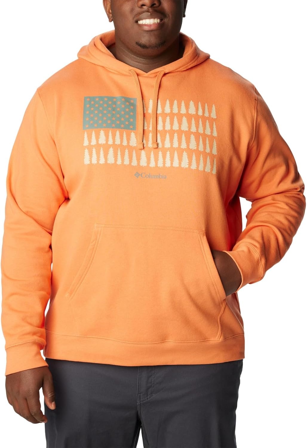 image:imageColumbia Trek Hoodie Hoodie fr HerrenWstenorangeTreestriped Flagge