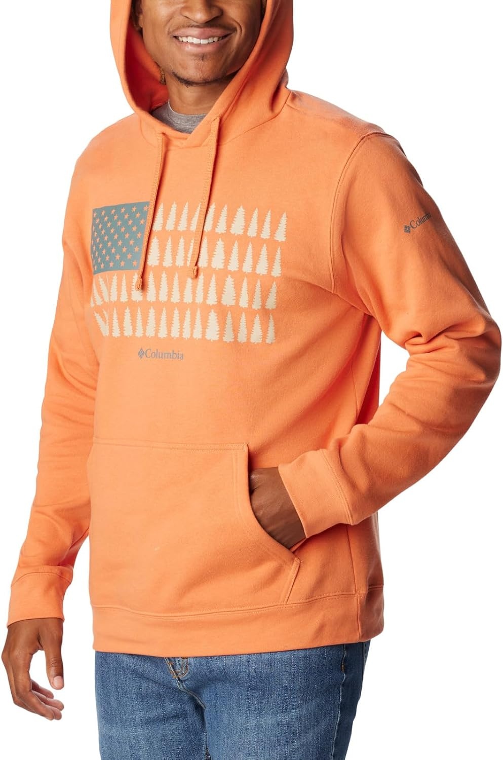 image:imageColumbia Trek Hoodie Hoodie fr HerrenWstenorangeTreestriped Flagge