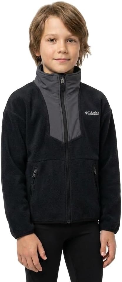image:imageColumbia Unisex Kinder Sequoia Grove Full Zip Fleece Fleecejacke mit durchgehendem ReiverschlussBlack 011