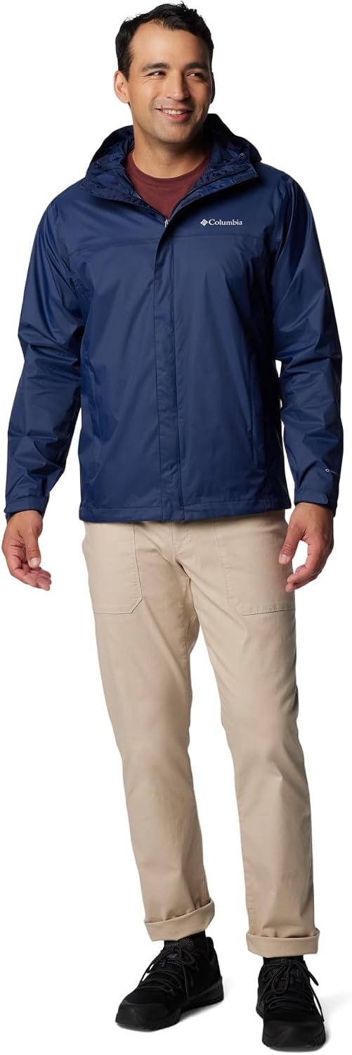 image:imageColumbia Watertight II Jacket Wasserdichte Regenjacke fr HerrenCollegiate Navy