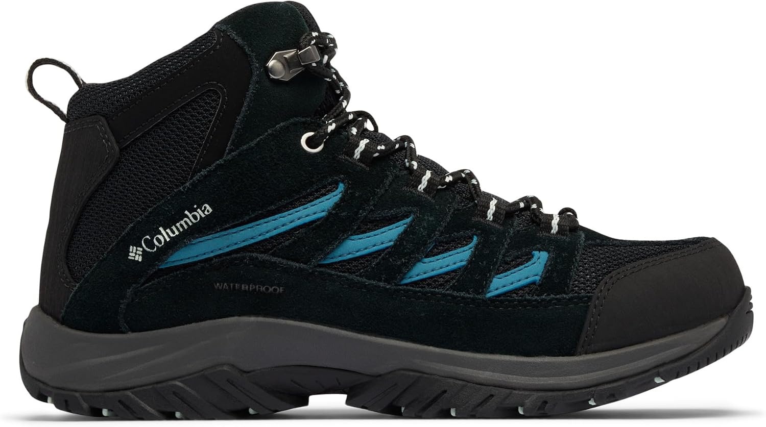 image:imageColumbia Womens Crestwood Mid Waterproof Hiking BootsBlack Skylight