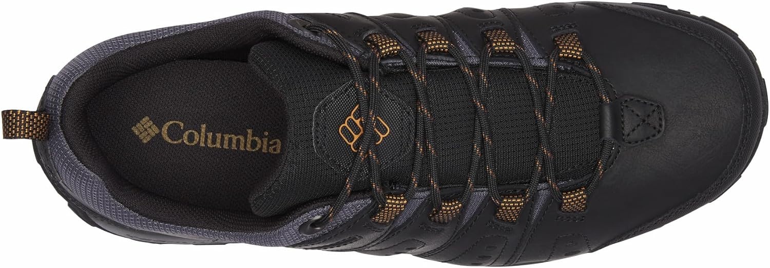 image:imageColumbia Woodburn II Waterproof Trekking Und Wanderschuhe fr HerrenBlack Goldenrod