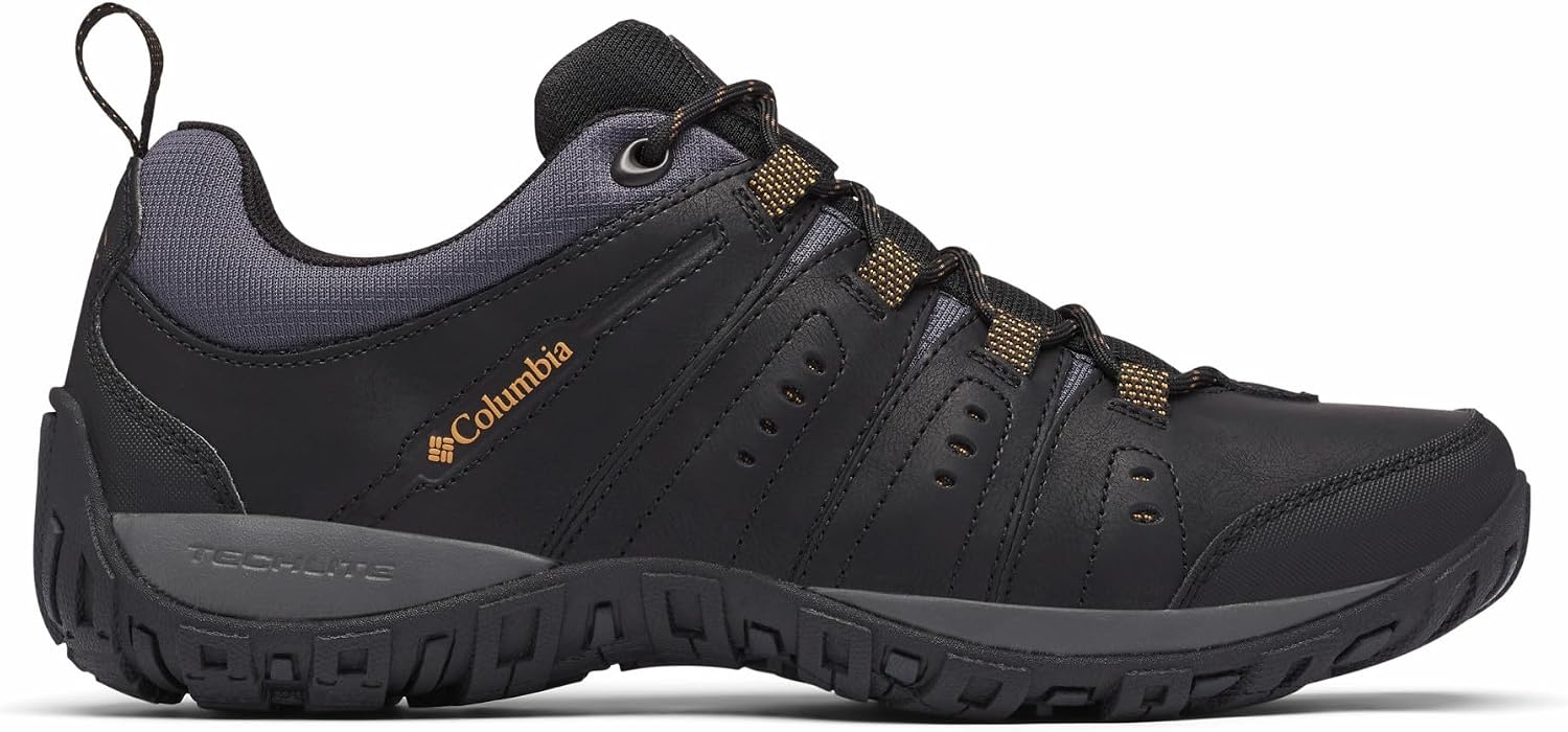 image:imageColumbia Woodburn II Waterproof Trekking Und Wanderschuhe fr HerrenBlack Goldenrod