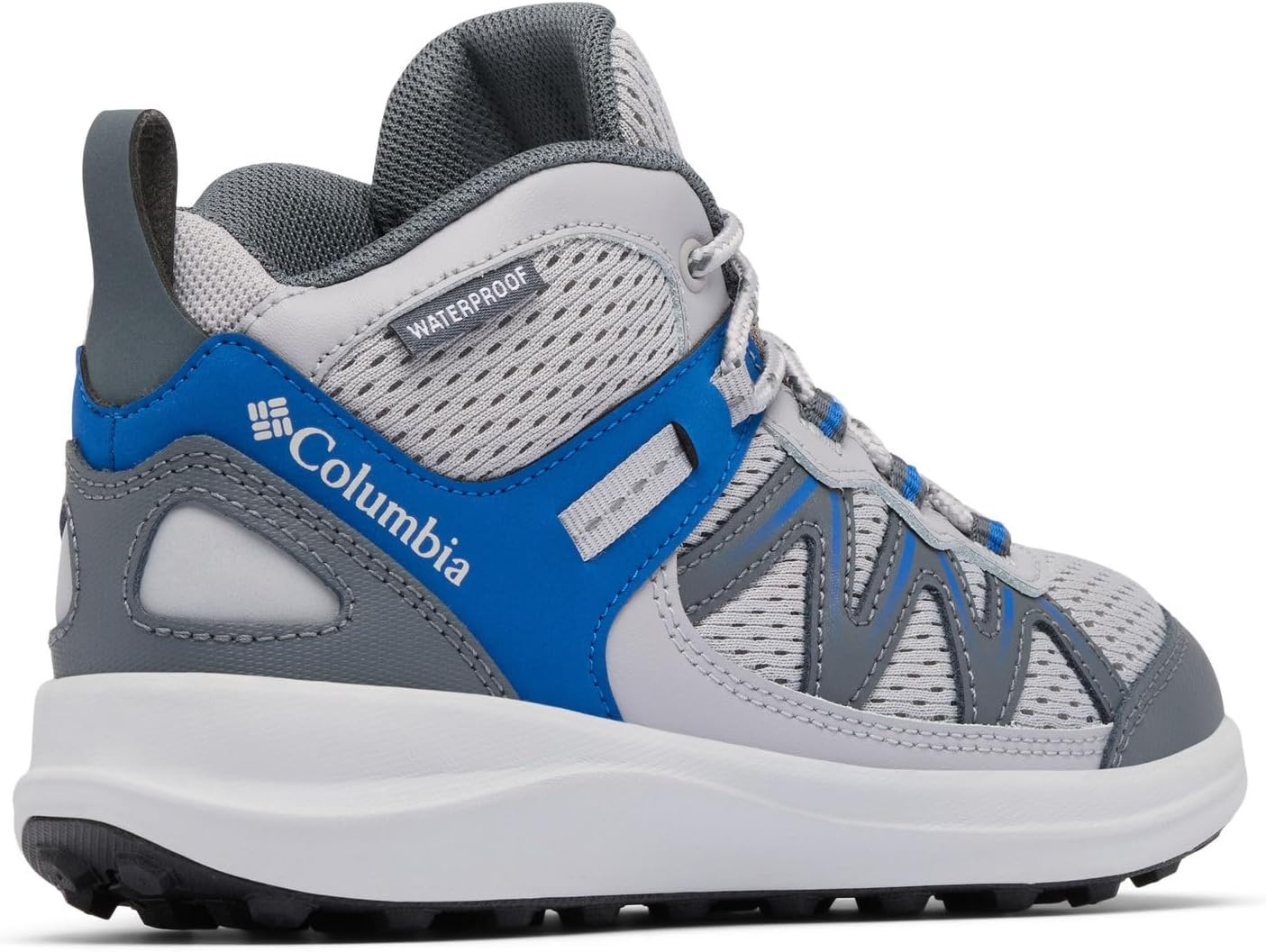 image:imageColumbia Youth Peakfreak Rush Mid Waterproof Trekking Und Wanderstiefel fr Unisex KinderColumbia Grey Mountain Blue