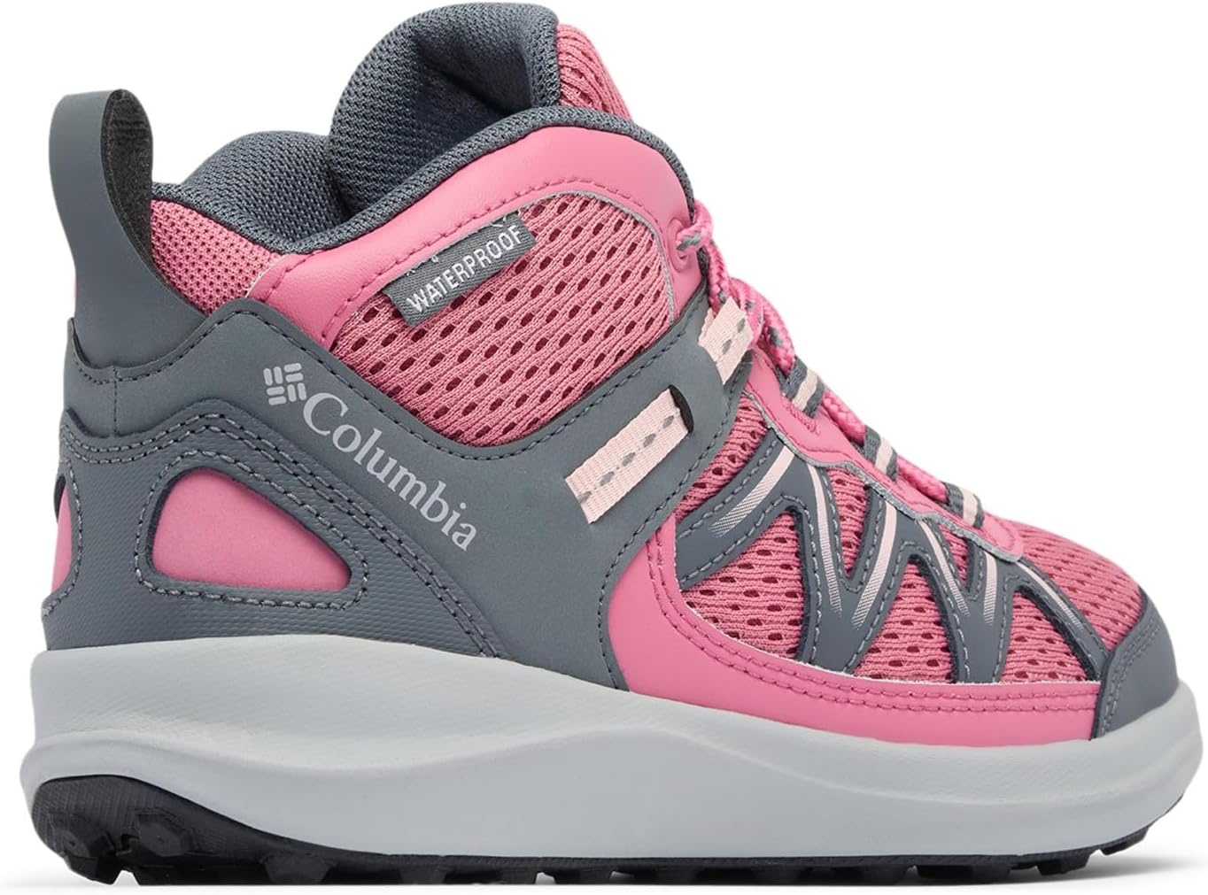 image:imageColumbia Youth Peakfreak Rush Mid Waterproof Trekking Und Wanderstiefel fr Unisex KinderRosette Pink Haze