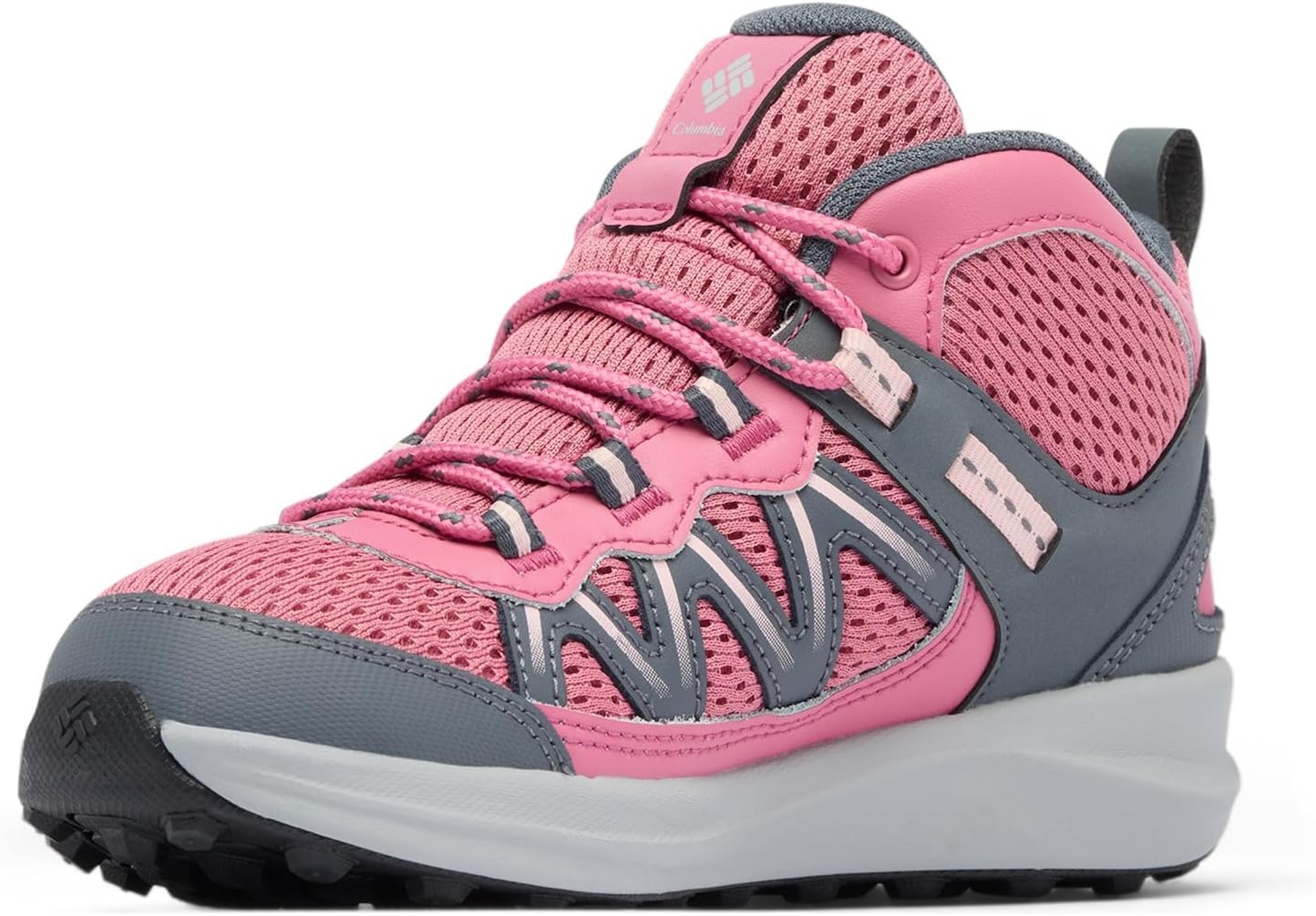 image:imageColumbia Youth Peakfreak Rush Mid Waterproof Trekking Und Wanderstiefel fr Unisex KinderRosette Pink Haze