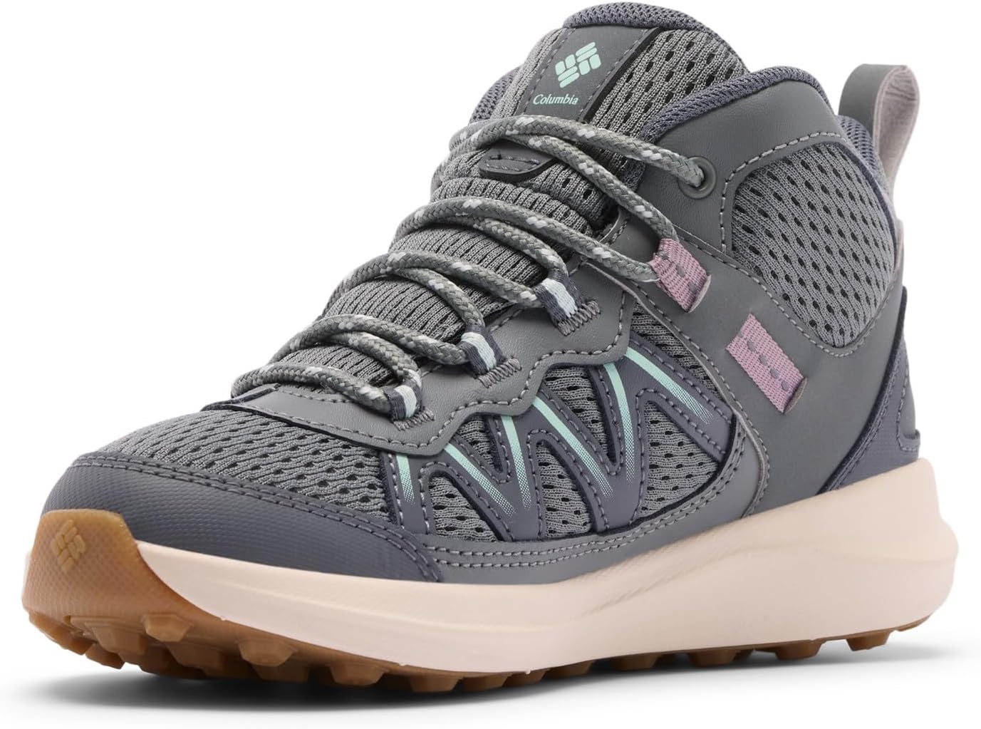 image:imageColumbia Youth Peakfreak Rush Mid Waterproof Trekking Und Wanderstiefel fr Unisex KinderSedona Sage Sparrow