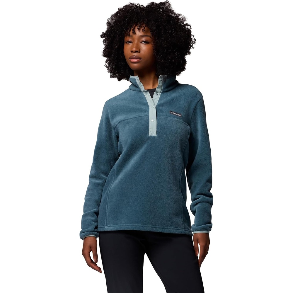 image:imageColumbia Benton Springs 12 Snap Pull Over II Fleece Pullover fr DamenEverblue Crushed Blue