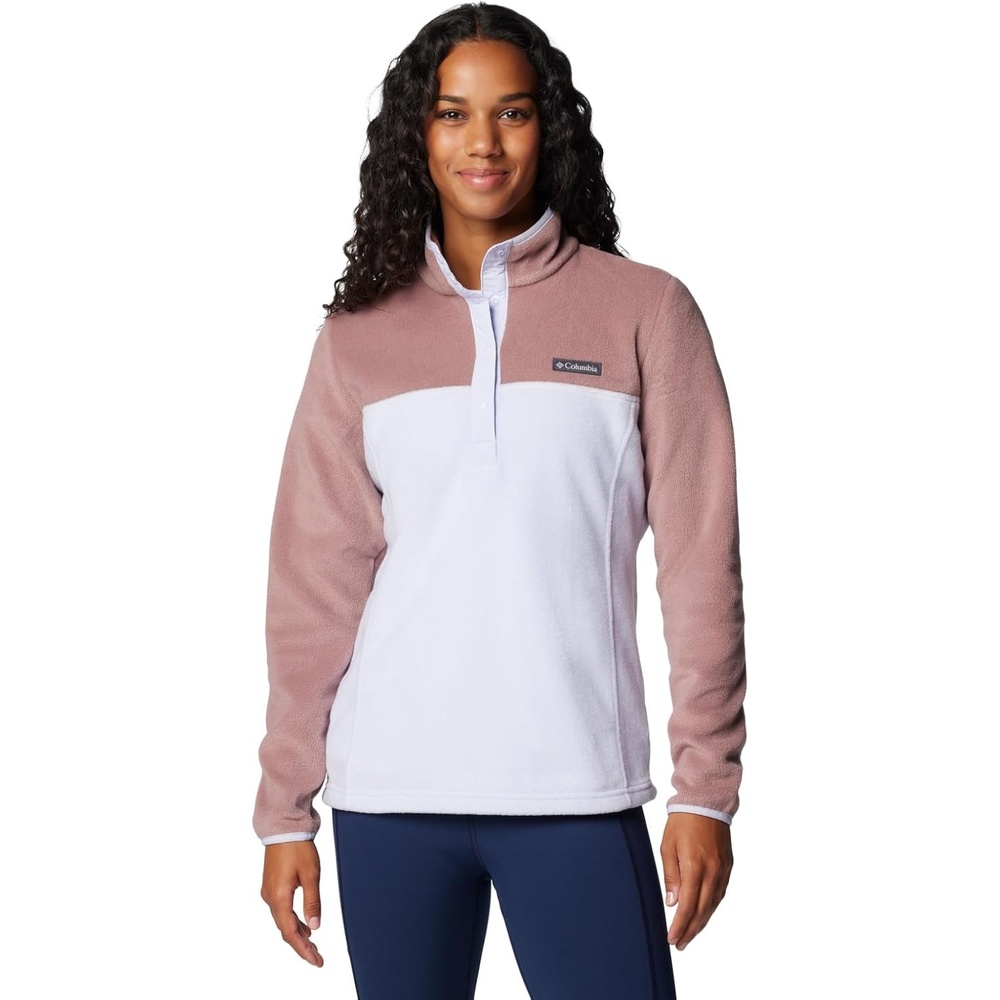 image:imageColumbia Benton Springs 12 Snap Pull Over II Fleece Pullover fr DamenFigSnowdrift