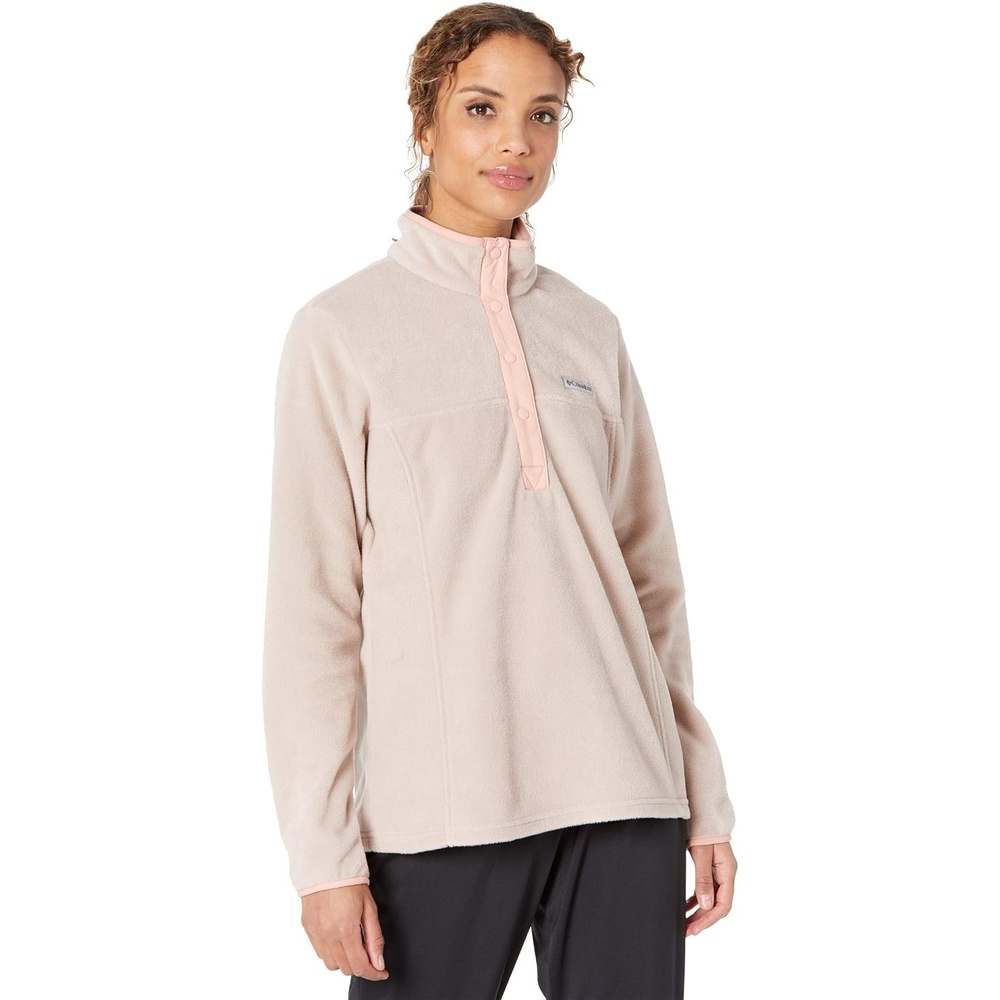 image:imageColumbia Benton Springs 12 Snap Pull Over II Fleece Pullover fr DamenMalve VaporFaux Pink