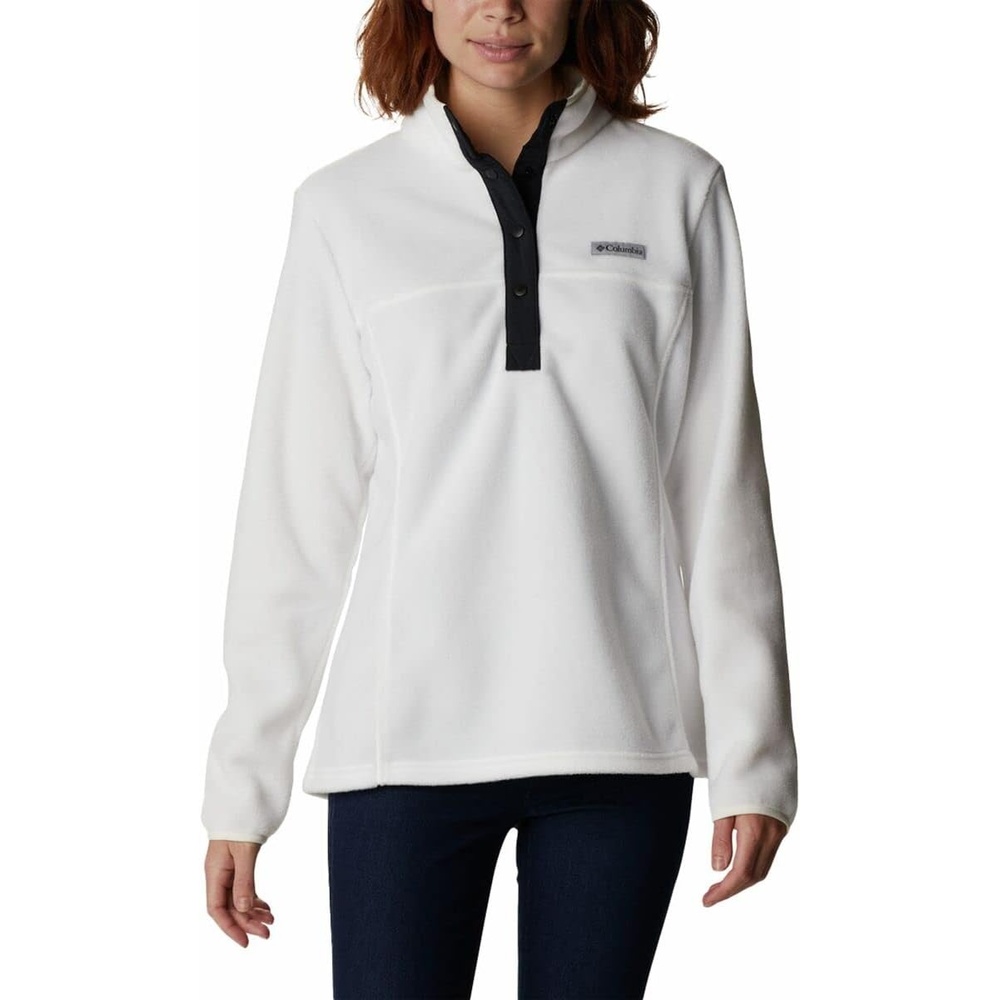 image:imageColumbia Benton Springs 12 Snap Pull Over II Fleece Pullover fr DamenMeersalz Schwarz
