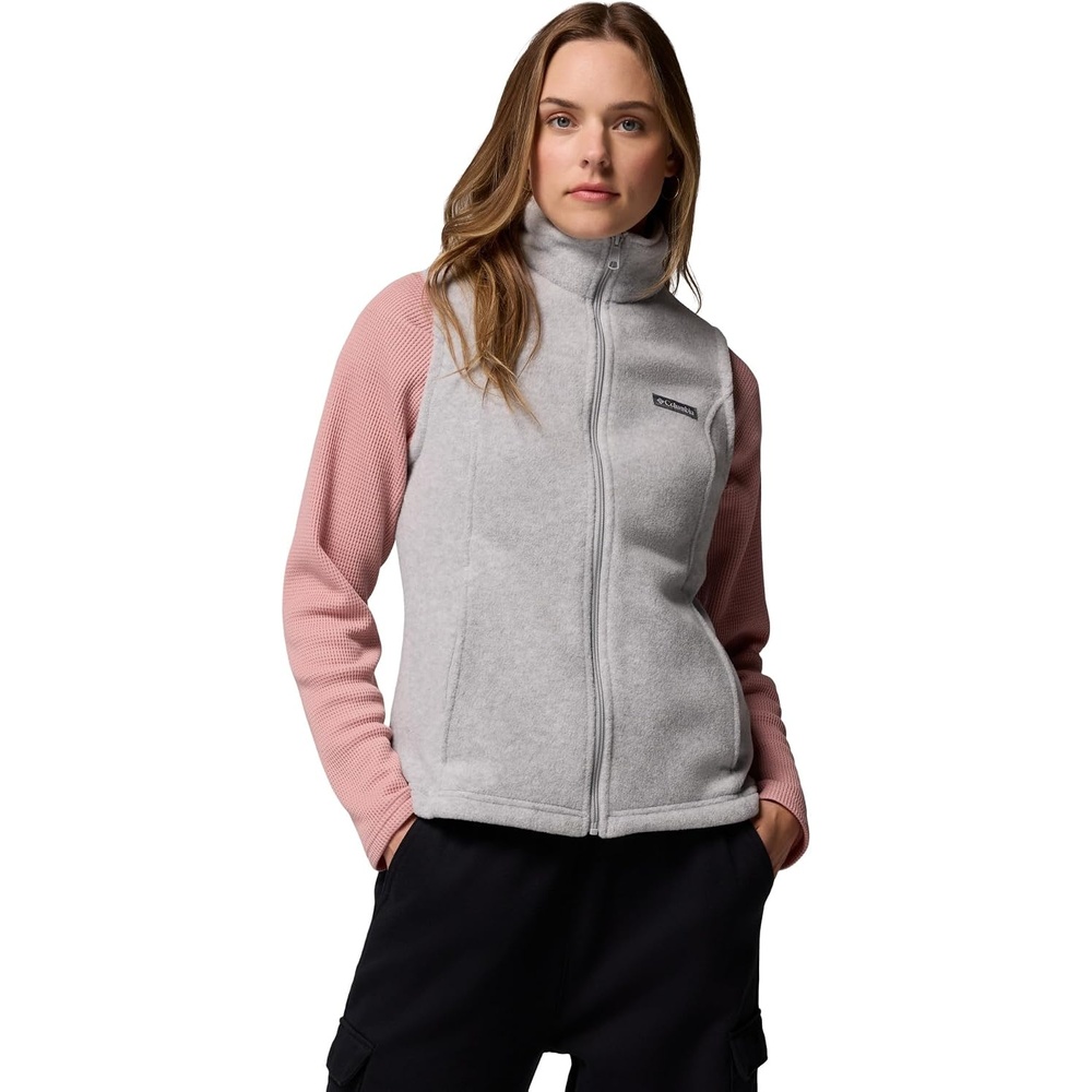 image:imageColumbia Benton Springs Vest Fleeceweste fr DamenCirrus Grey Heather
