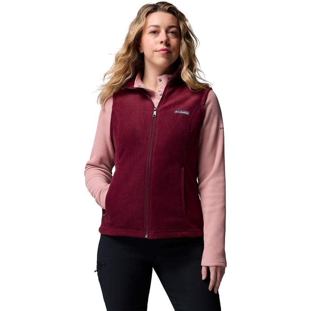 image:imageColumbia Benton Springs Vest Fleeceweste fr DamenRich Wine