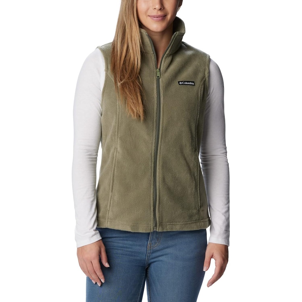 image:imageColumbia Benton Springs Vest Fleeceweste fr DamenSteingrn
