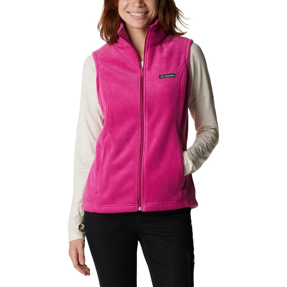 image:imageColumbia Benton Springs Vest Fleeceweste fr DamenWild Fuchsia