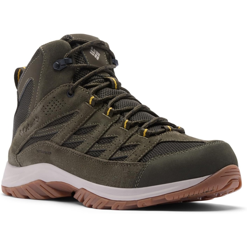 image:imageColumbia Crestwood Waterproof Trekking Und Wanderschuhe fr DamenDeep Olive Stinger