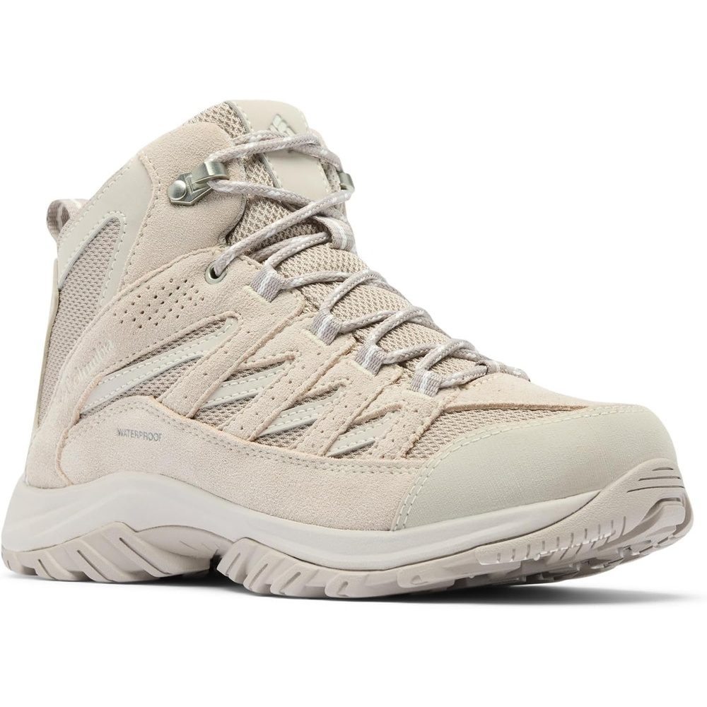 image:imageColumbia Crestwood Waterproof Trekking Und Wanderschuhe fr DamenSoft Taupe Sea Salt