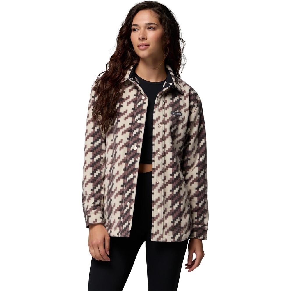 image:imageColumbia Damen Benton Springs Shirt Jacket 2 Fleecejacke 1er PackDark StoneTwills
