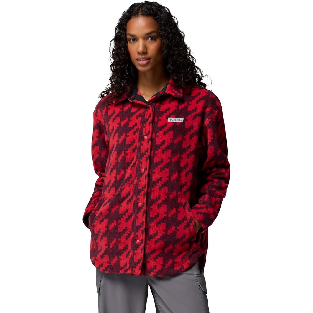 image:imageColumbia Damen Benton Springs Shirt Jacket 2 Fleecejacke 1er PackMountain RedTwills