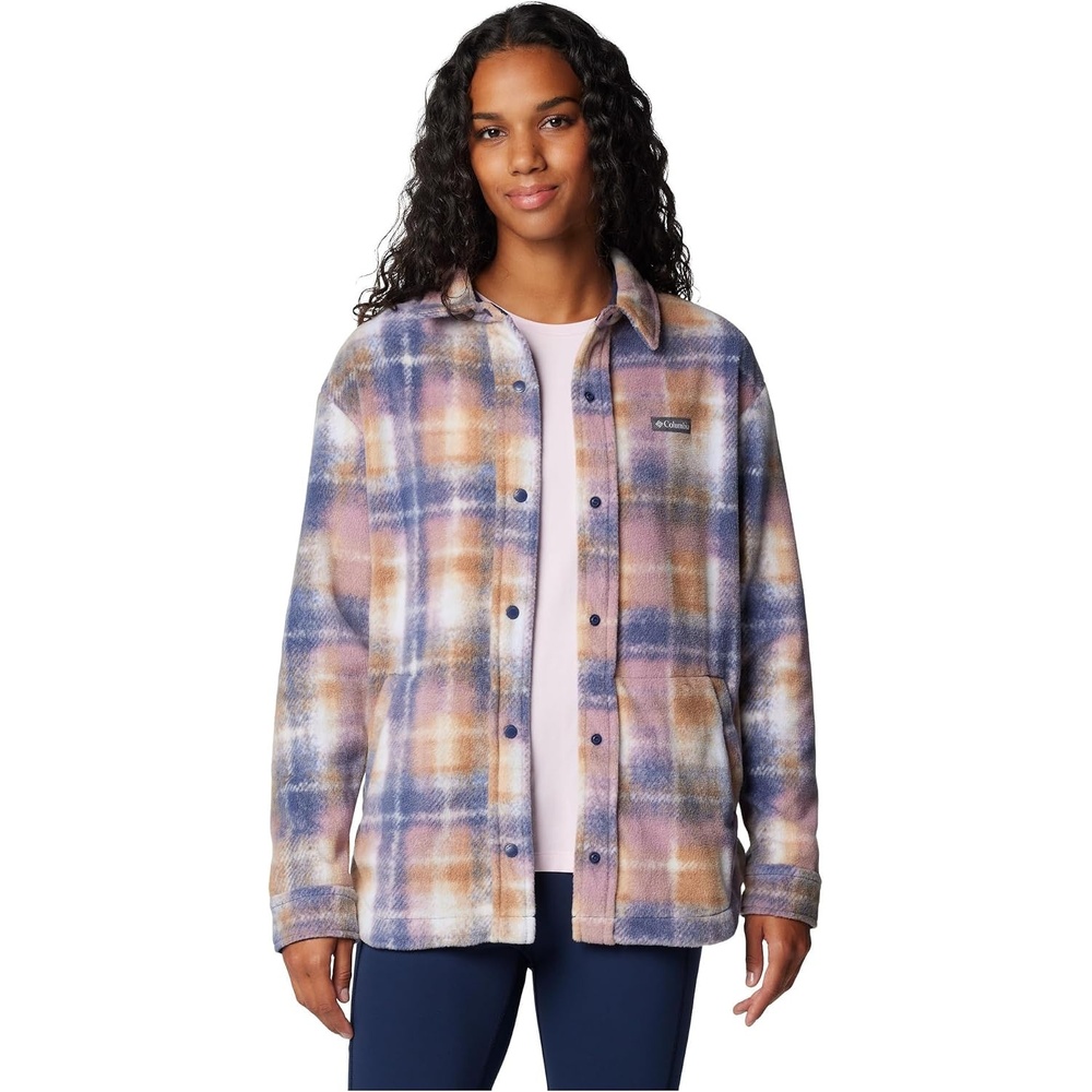 image:imageColumbia Damen Benton Springs Shirt Jacket 2 Fleecejacke 1er PackNchtliche Omblur