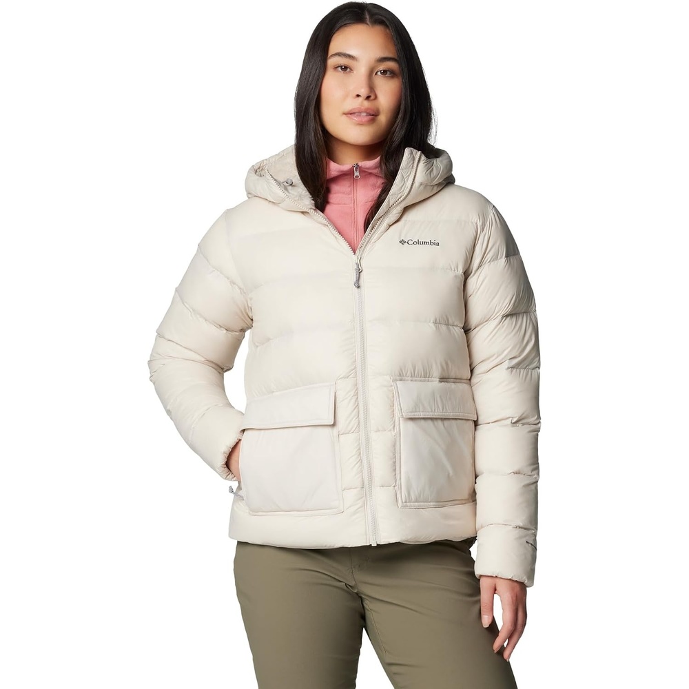 image:imageColumbia Damen Harmony Falls Daunenjacke mit Kapuze Daunenjacke mit Kapuze 1er PackDark Stone