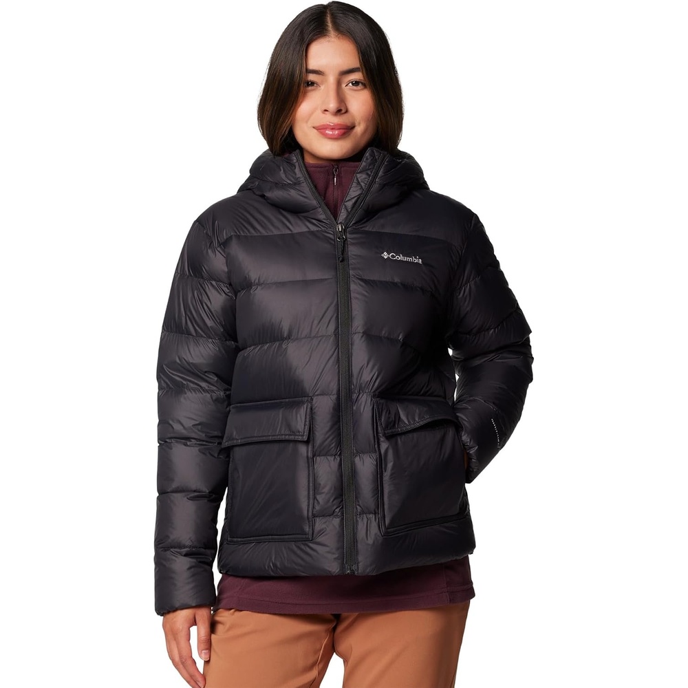 image:imageColumbia Damen Harmony Falls Daunenjacke mit Kapuze Daunenjacke mit Kapuze 1er PackSchwarz
