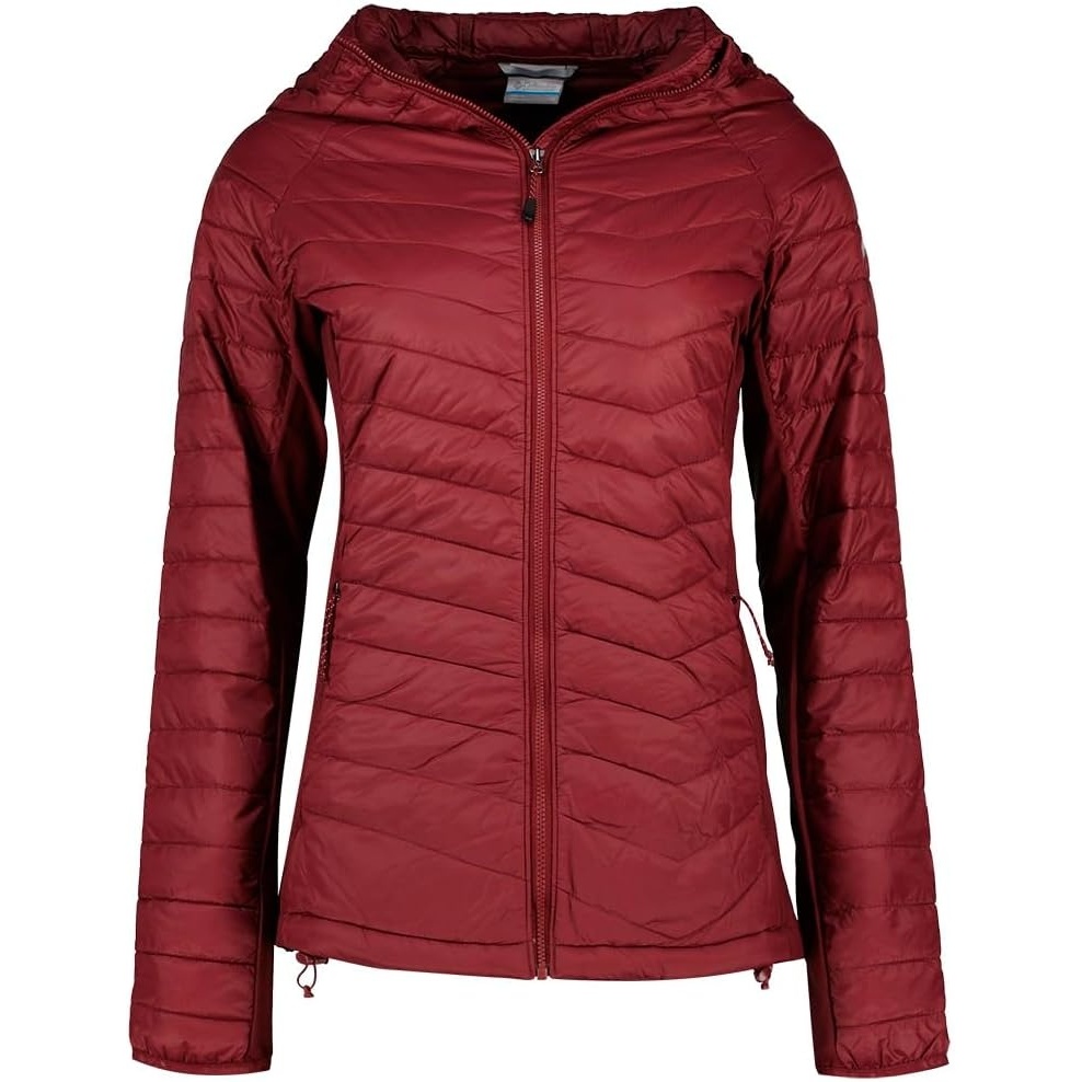 image:imageColumbia Damen Powder Pass 2 Hybrid Hooded Jacket Pufferjacke mit Kapuze 1er PackRich Wine