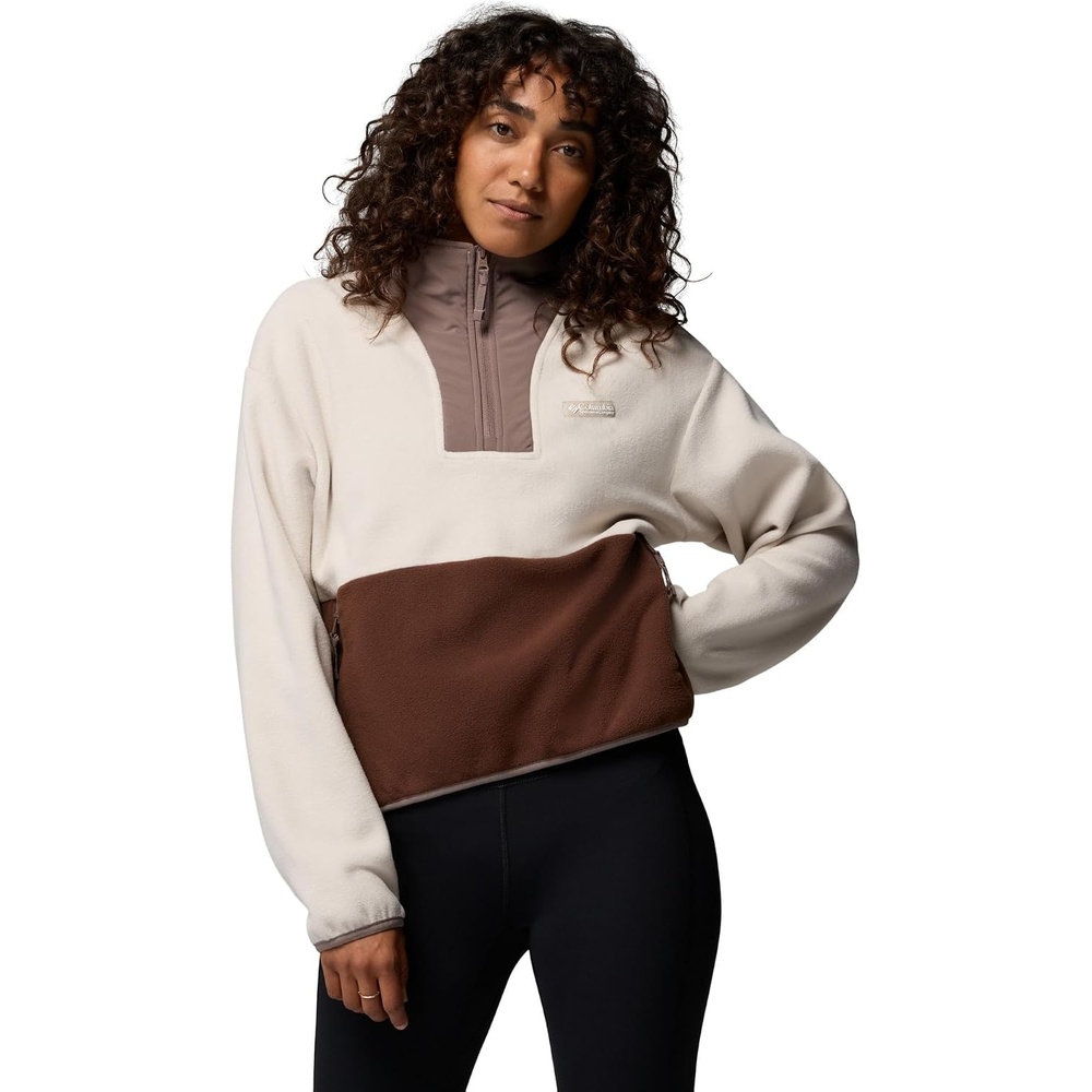 image:imageColumbia Damen Sequoia Grove 2 Half Zip Fleece Fleeceberzug 1er PackDark Stone Tobacco Iron