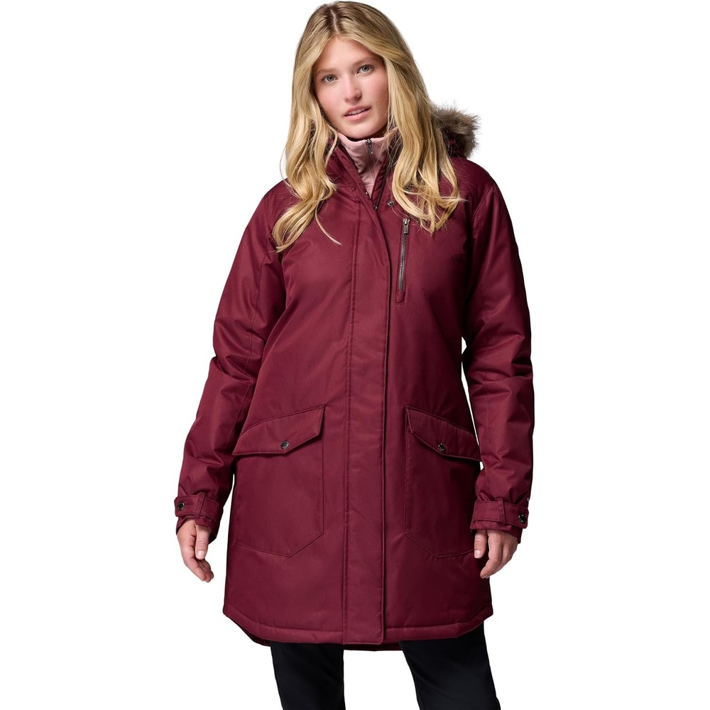 image:imageColumbia Damen Suttle Mountain Long Insulated Jacket Winterjacke 1er PackRich Wine
