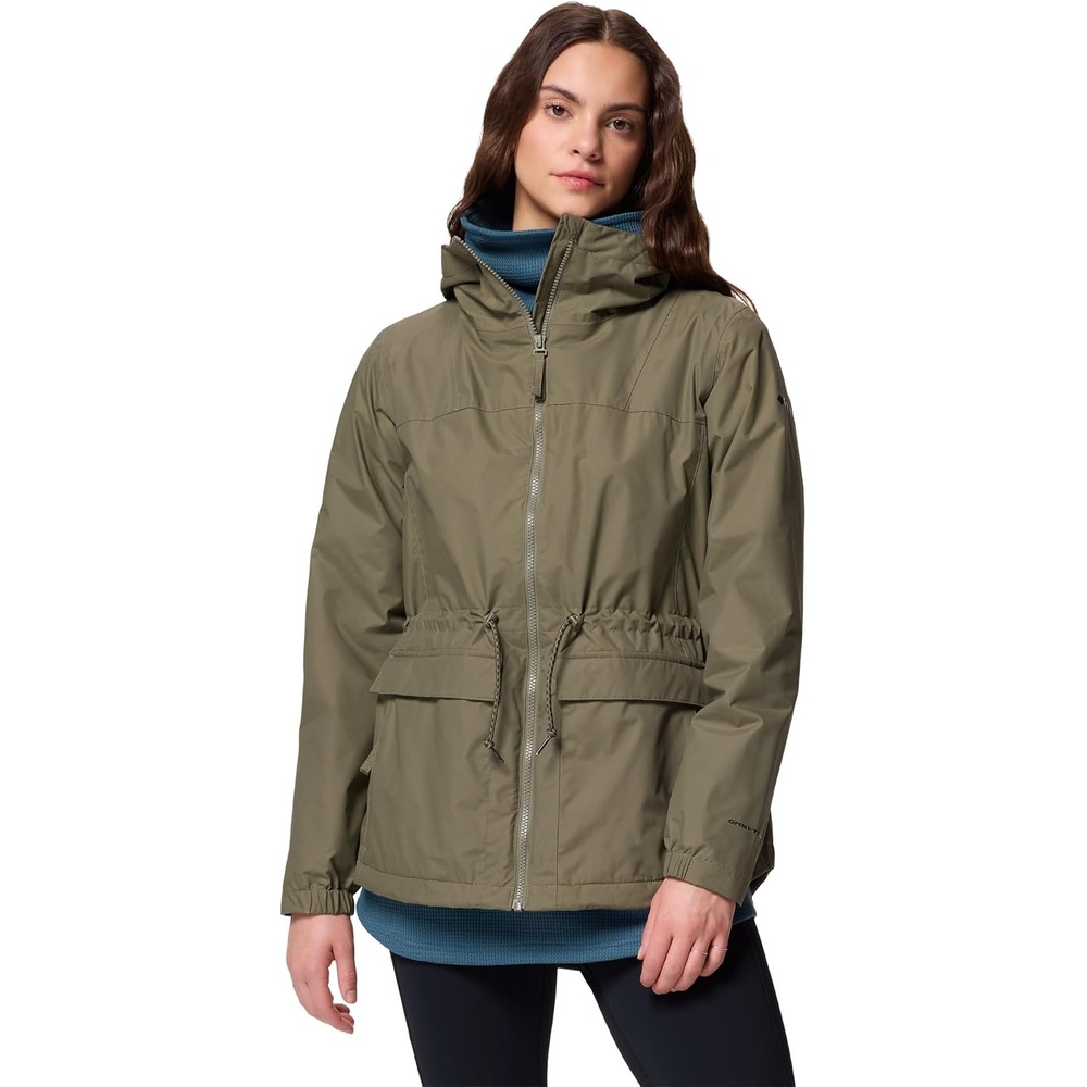 image:imageColumbia Damen Sweet Creek Ii Lined Rain Jacket ShellJacke 1er PackSteingrn