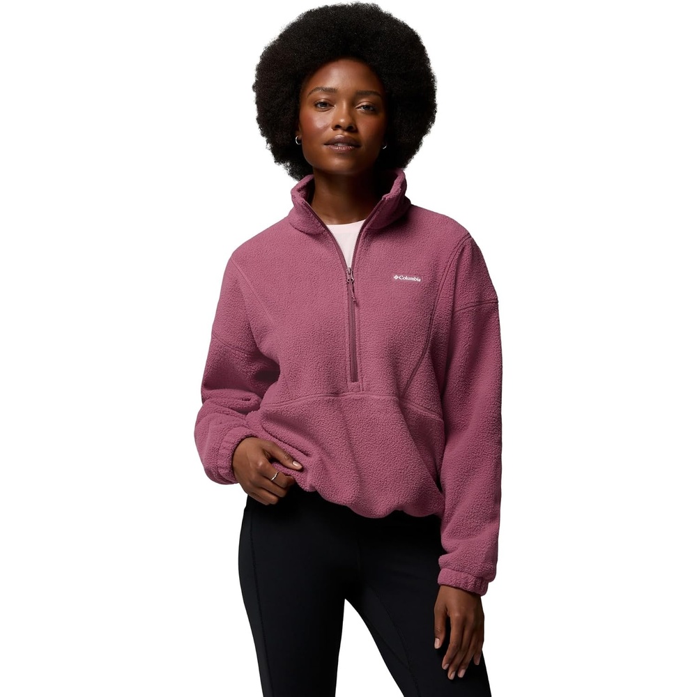 image:imageColumbia Damen Timber Meadow Mtr Fleece Half Zip Fleeceberzug 1er PackAntique Mauve