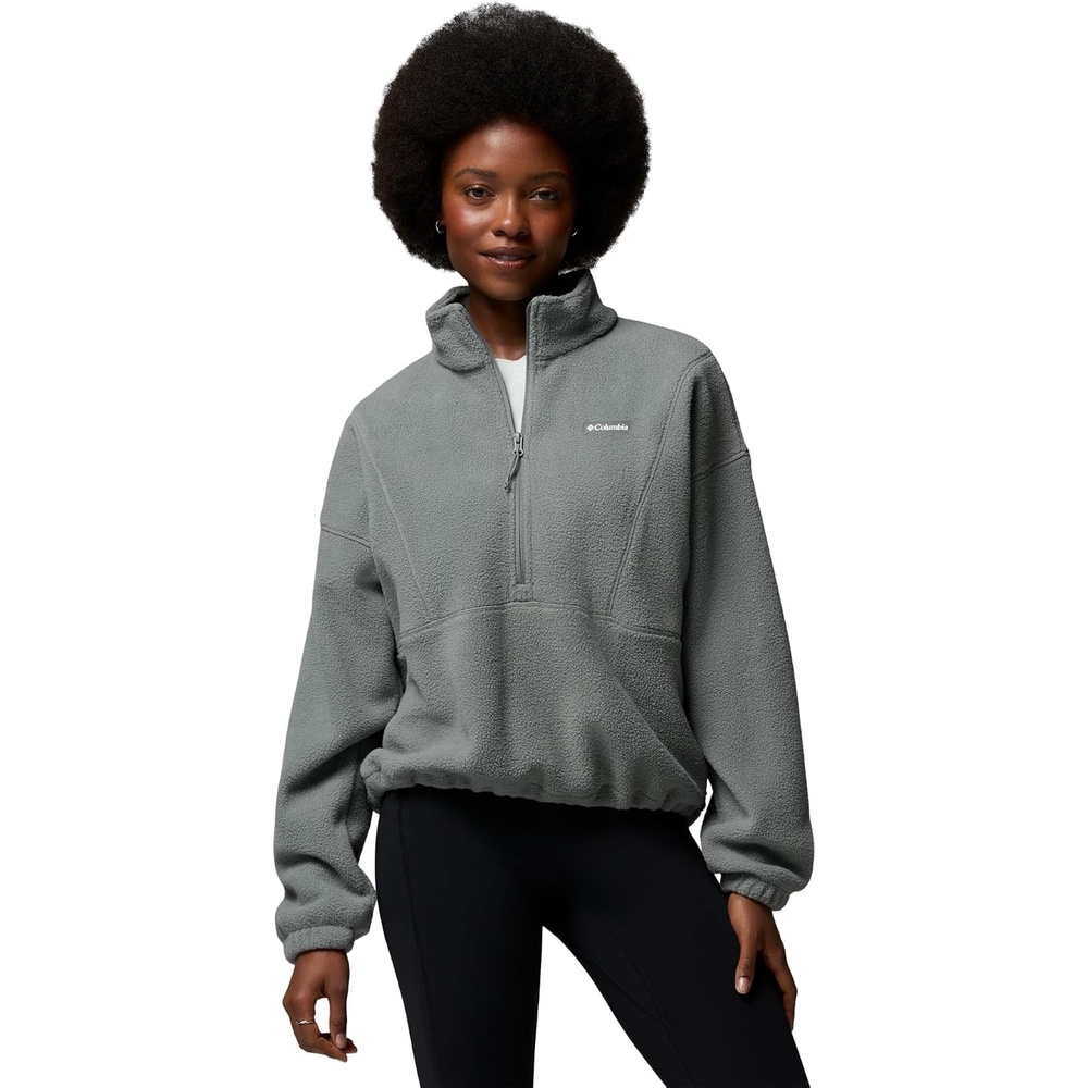 image:imageColumbia Damen Timber Meadow Mtr Fleece Half Zip Fleeceberzug 1er PackSedona Salbei