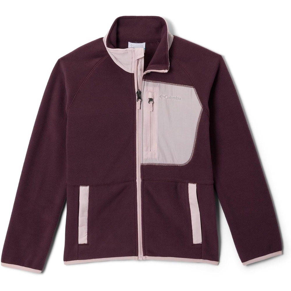 image:imageColumbia Fast Trek V Full Zip Fleecejacke mit durchgehendem Reiverschluss fr Unisex KinderMoonvista Mineral Pink