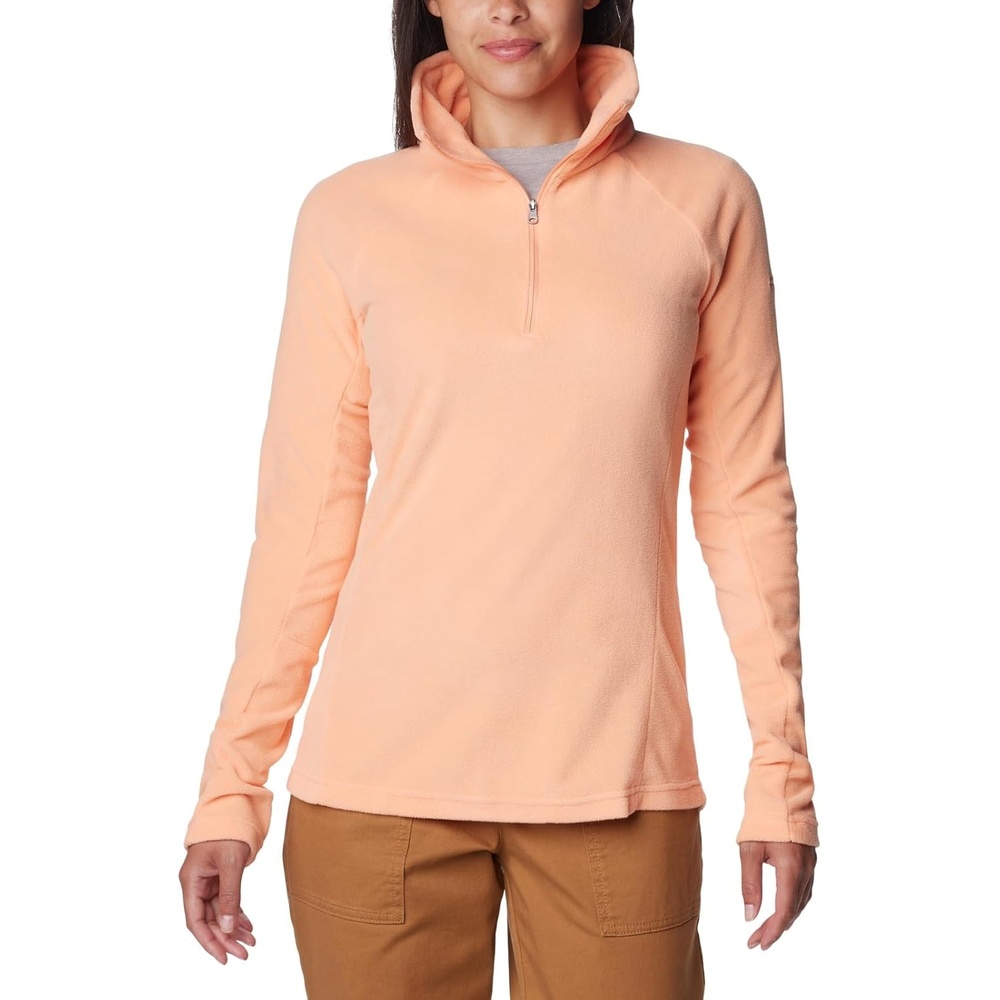 image:imageColumbia Glacial IV 12 Zip Fleece Pullover fr DamenApricot Fizz