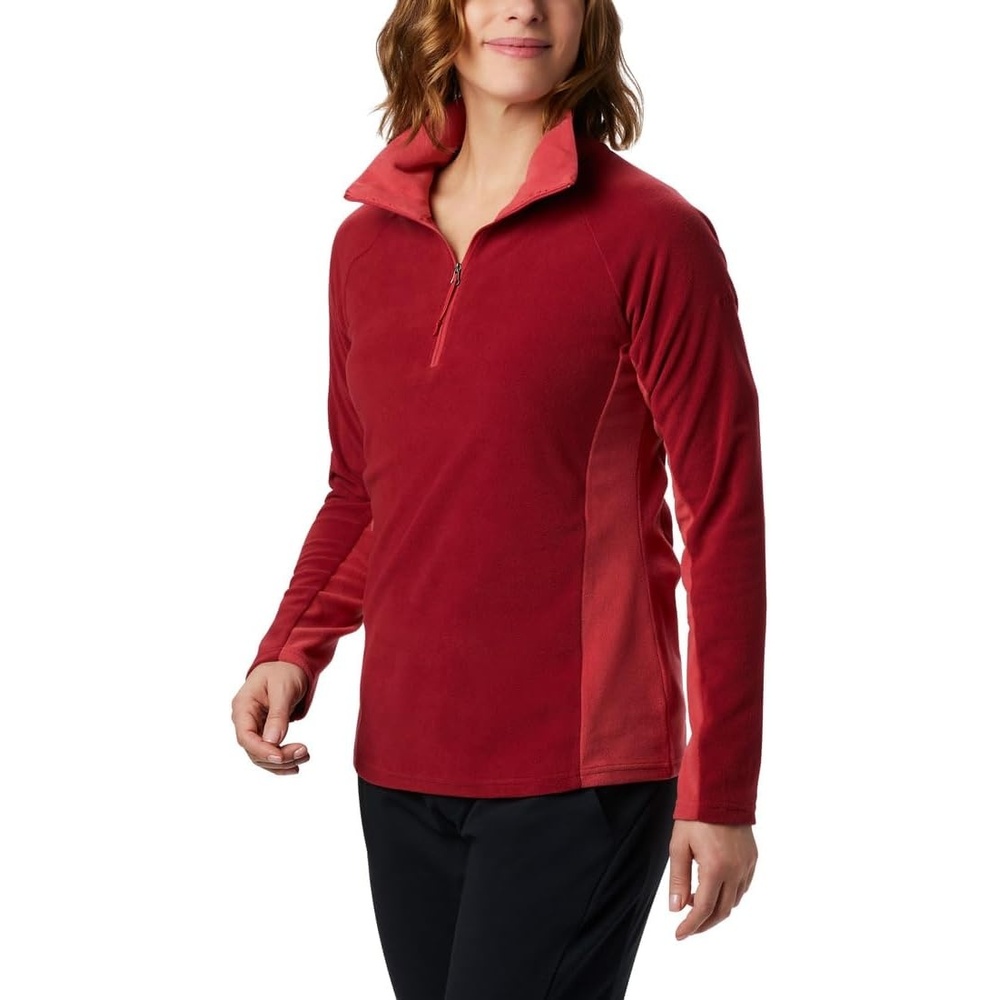 image:imageColumbia Glacial IV 12 Zip Fleece Pullover fr DamenBeet Daredevil