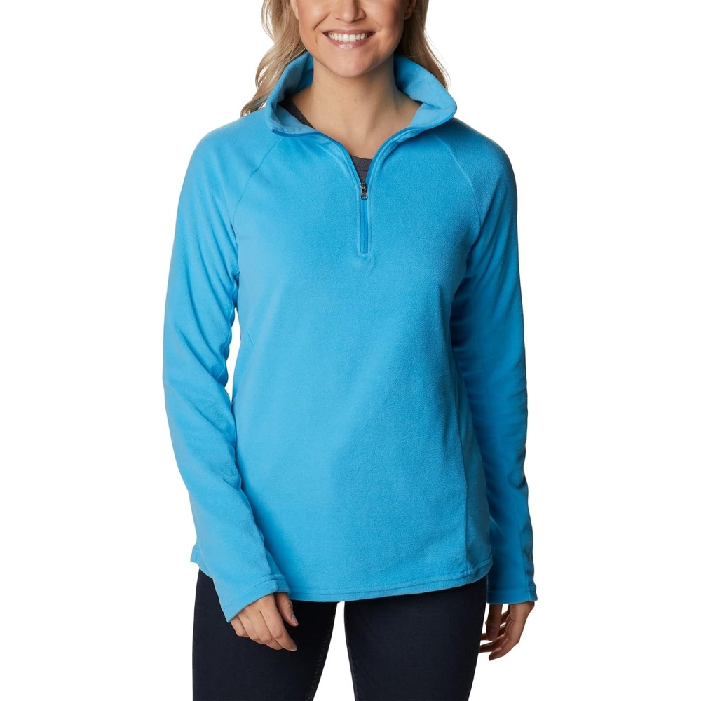 image:imageColumbia Glacial IV 12 Zip Fleece Pullover fr DamenBlue Chill