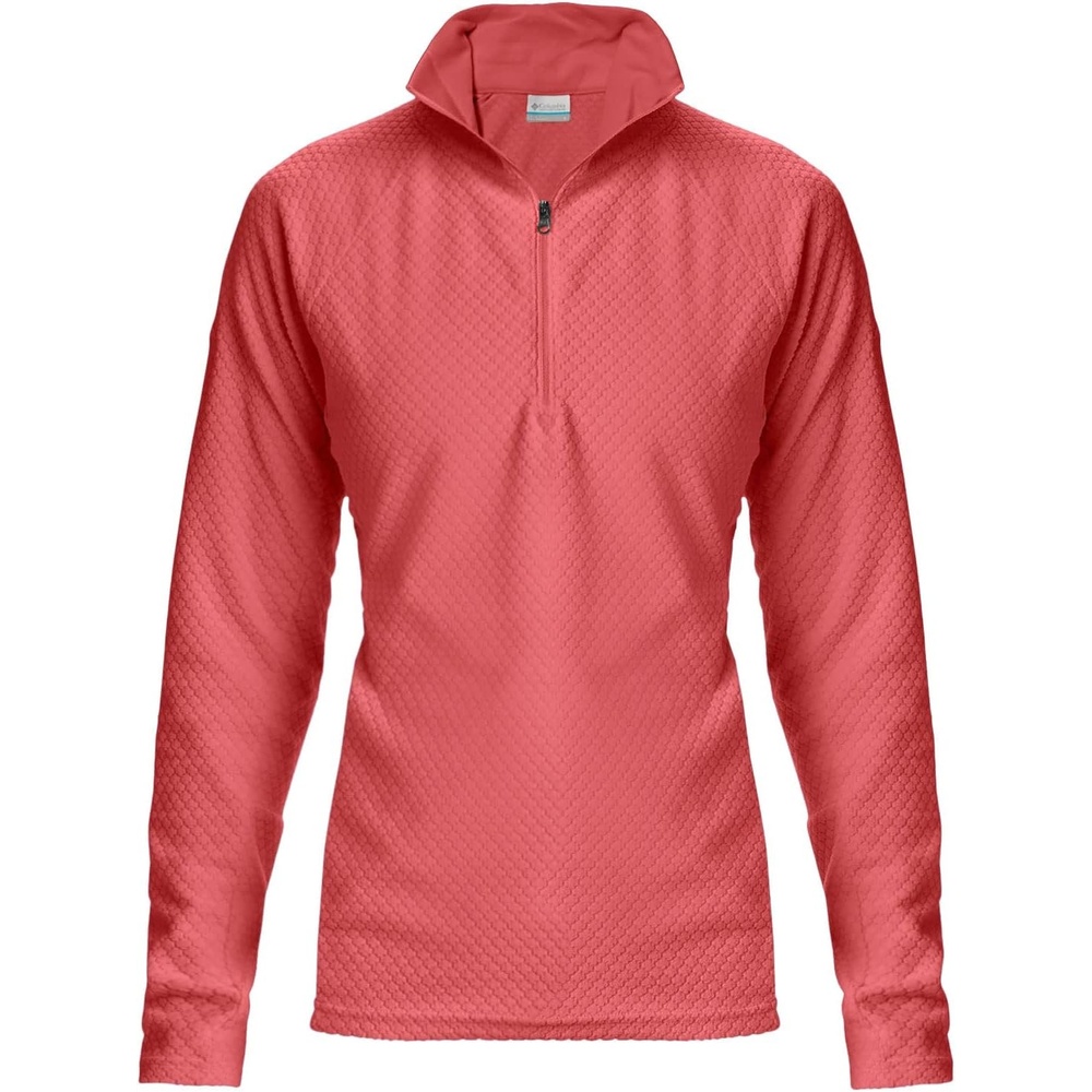 image:imageColumbia Glacial IV 12 Zip Fleece Pullover fr DamenBlush Pink Quil