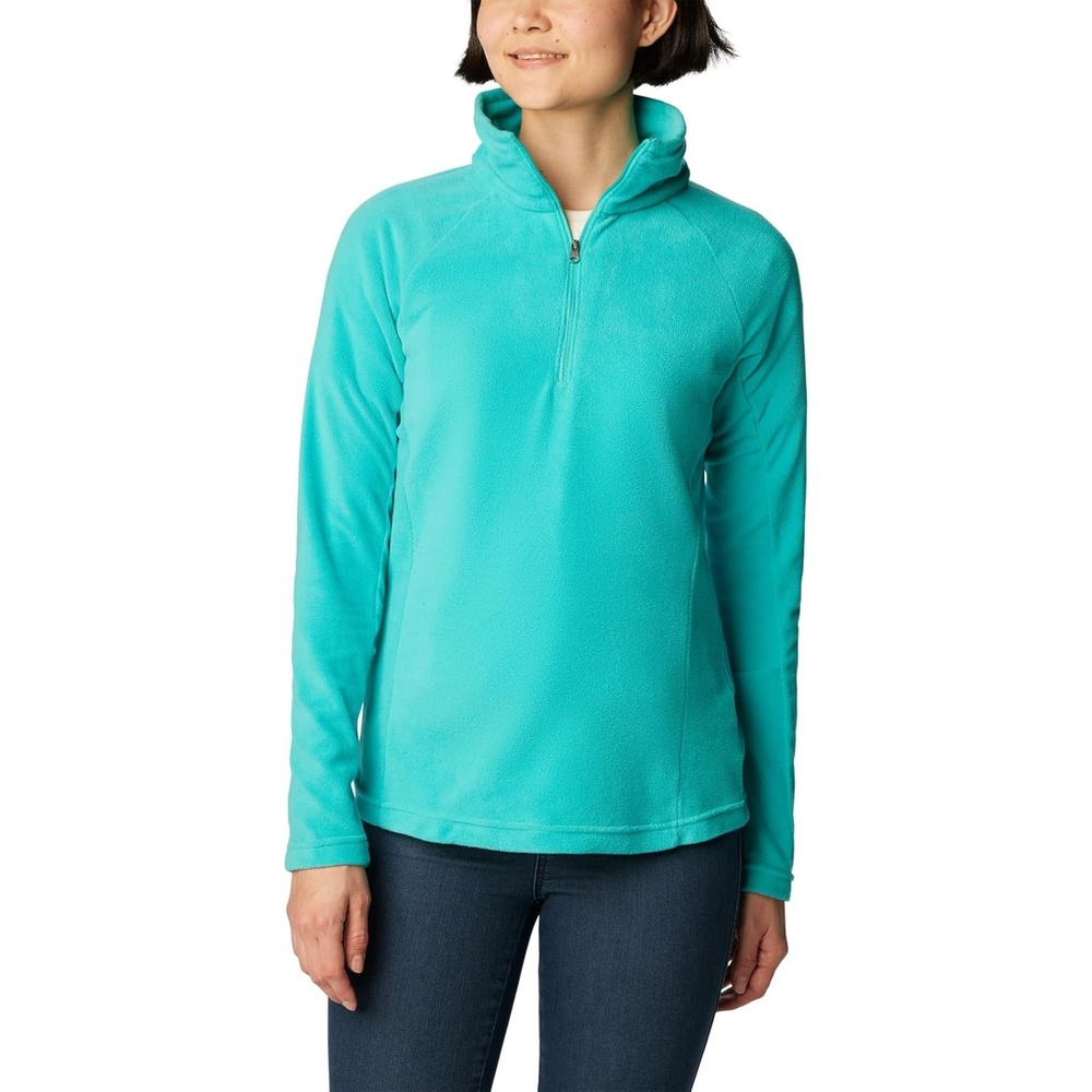 image:imageColumbia Glacial IV 12 Zip Fleece Pullover fr DamenBright Aqua