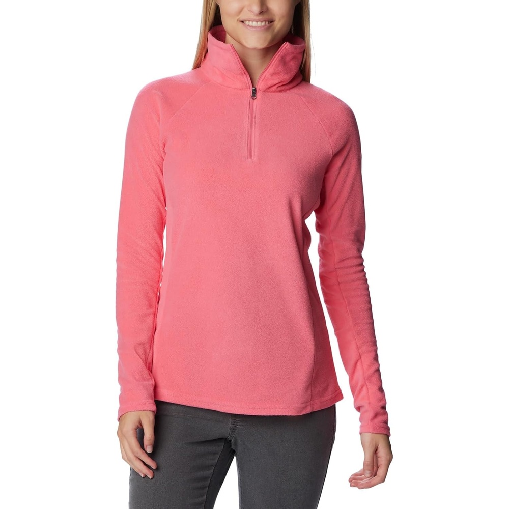 image:imageColumbia Glacial IV 12 Zip Fleece Pullover fr DamenCamellia Rose