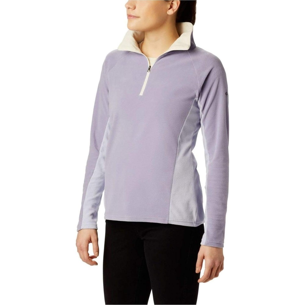 image:imageColumbia Glacial IV 12 Zip  Fleece Pullover fr DamenDusty Iris  Twi
