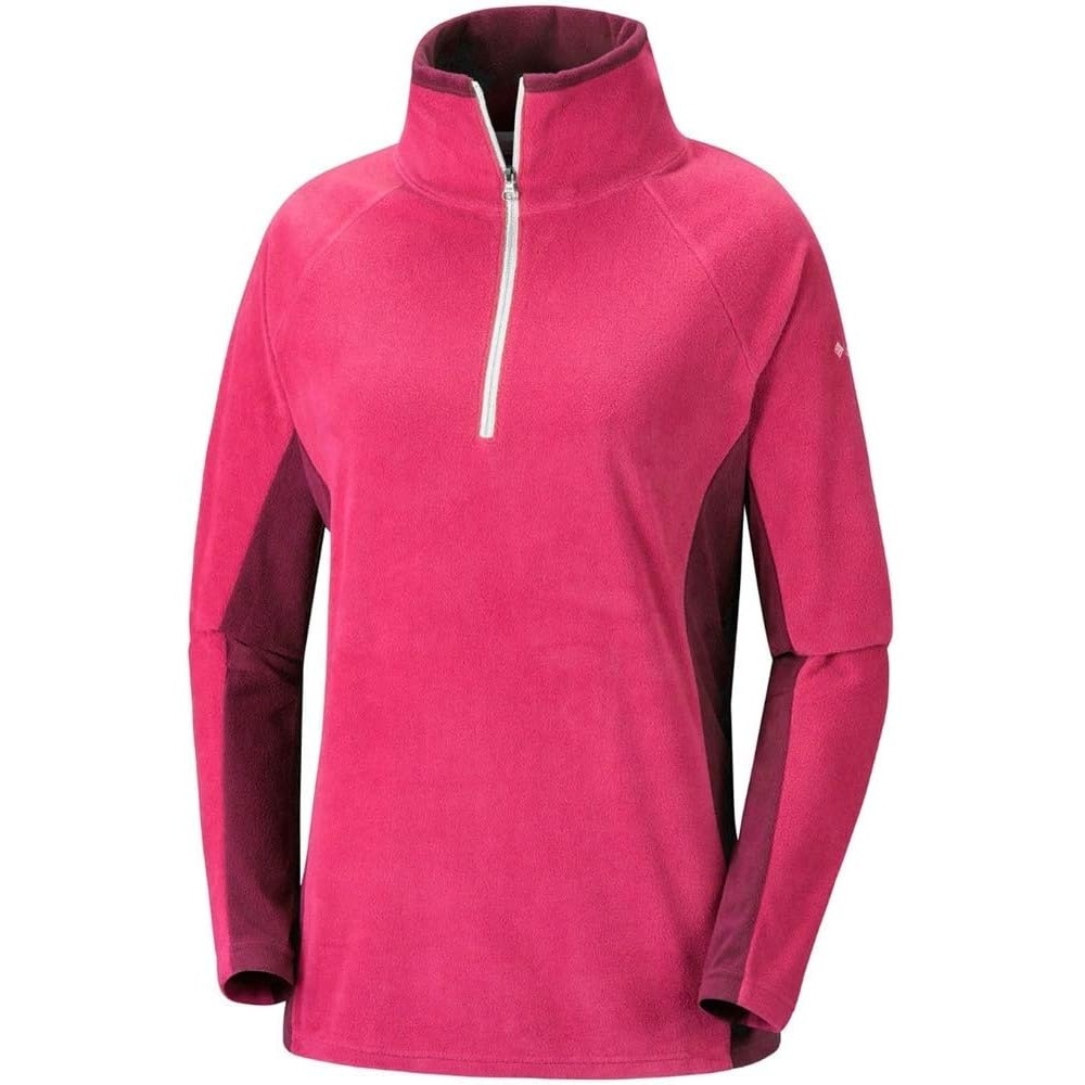 image:imageColumbia Glacial IV 12 Zip Fleece Pullover fr DamenPomegranate Rich Wine