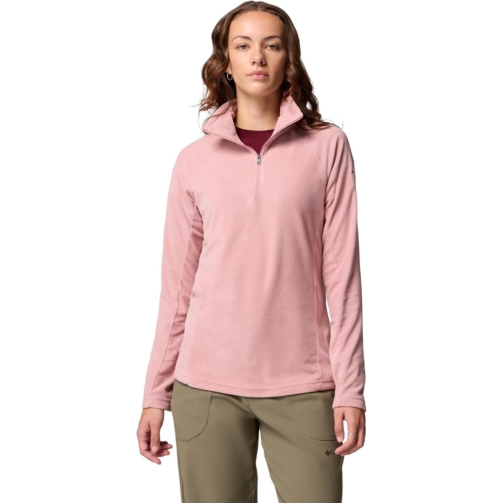 image:imageColumbia Glacial IV 12 Zip Fleece Pullover fr DamenRadiergummi Rosa