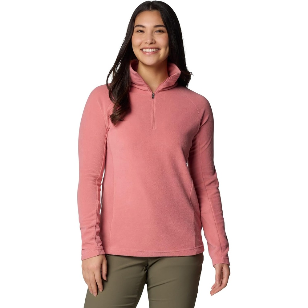 image:imageColumbia Glacial IV 12 Zip Fleece Pullover fr DamenRosa Agave